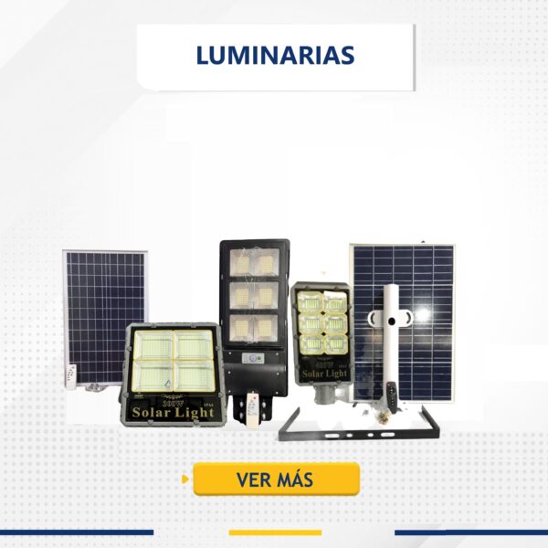 LUMINARIAS SOLARES