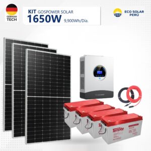 Inversor de Onda Sinusoidal Pura de 1100W de 12V a 220V para Kits Solares  Aislada